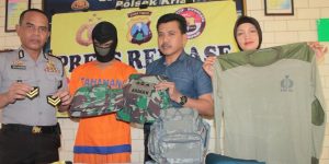 Polisi Tangkap Anggota TNI Gadungan di Sidoarjo