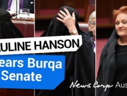 Pauline Hanson Usul Muslimah Berjibab Cadar Didenda Rp44 Juta