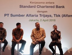 Standard Chartered Dukung Bisnis Alfamart Melalui Program Solusi Modal Kerja Terpadu