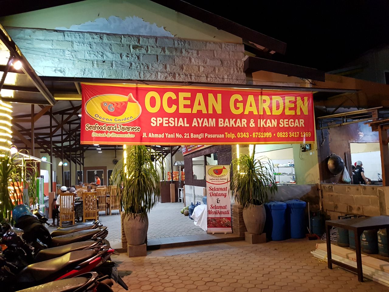 Ocean garden stasiun malang