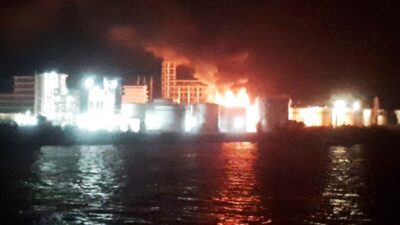 Kebakaran Pabrik PT Sari Dumai Oleo Diduga Menelan Korban Jiwa