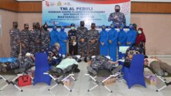 TNI AL Donor Plasma Konvalesen dan Donor Darah di Dumai