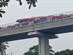 Kecelakaan LRT Jabodebek Terjadi Saat Uji Coba