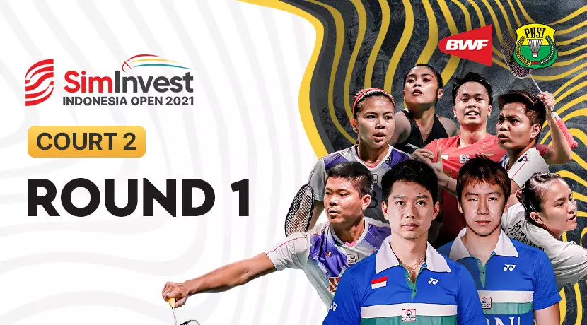 Pertandingan Indonesia Open 2021