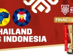 Live Streaming Thailand vs Indonesia, Nonton Gratis Disini