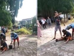 Video Viral Persekusi Pria dengan Kotoran Sapi di Jawa Timur