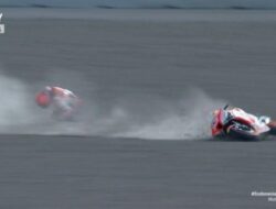 Kualifikasi MotoGP Mandalika, Marc Marquez Tersungkur Dua Kali