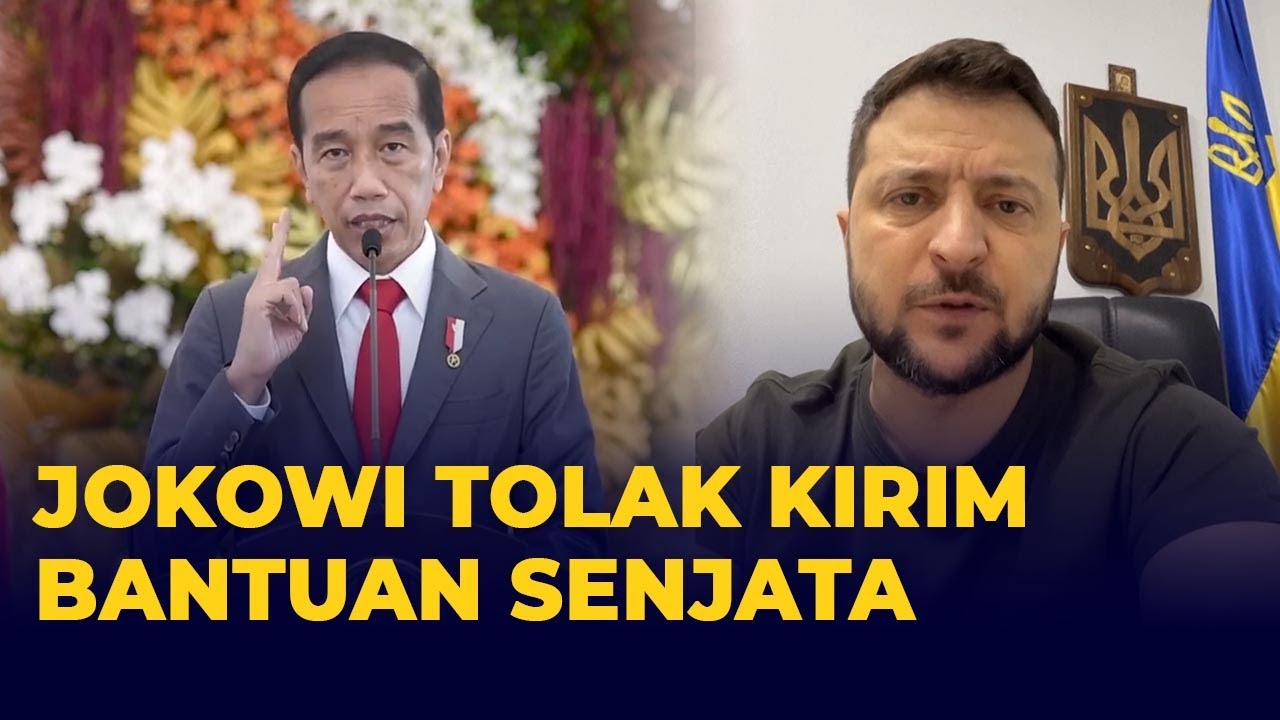 Jokowi Tolak Permintaan Zelensky