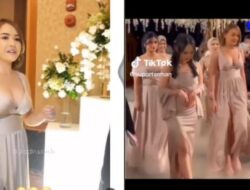 Amanda Manopo Risih dengan Gaun Terbukanya Sendiri