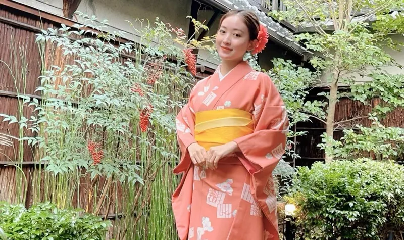 Natasha Wilona Pakai Kimono