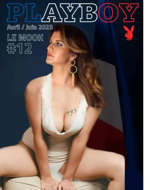 Majalah Playboy Marlene Schiappa April 2023